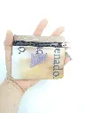 Upcycled Advertising Banner Coin purse CHALAWAN
