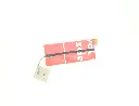 Upcycled Advertising Banner Pencil's case HARRIS